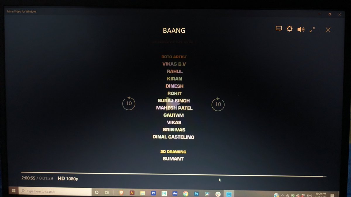 hatr_artist_'s tweet photo. First film as vfx artist #BAANG
Eno onthara Khushi.... screen mele end cards alli hesru bandaga 🤌😌
Streaming now on prime ! https://t.co/vDq8Zhyo6t