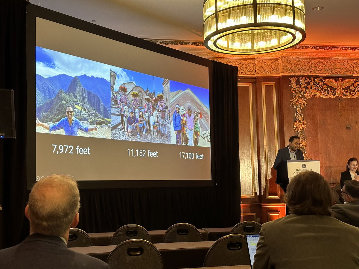 @AmitAgarwalMD giving a great overview of CVR mapping and his personal experience of when CVR is not your friend! 🏔️ 🧗‍♀️ #MayoClinicFlorida @MayoRadiology #ASFNR23 @theASFNR