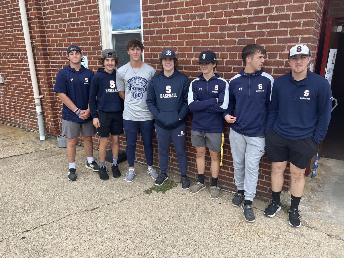 Big thank you to all the Parkersburg South baseball team members who helped move books at Trinity Episcopalian church this morning
