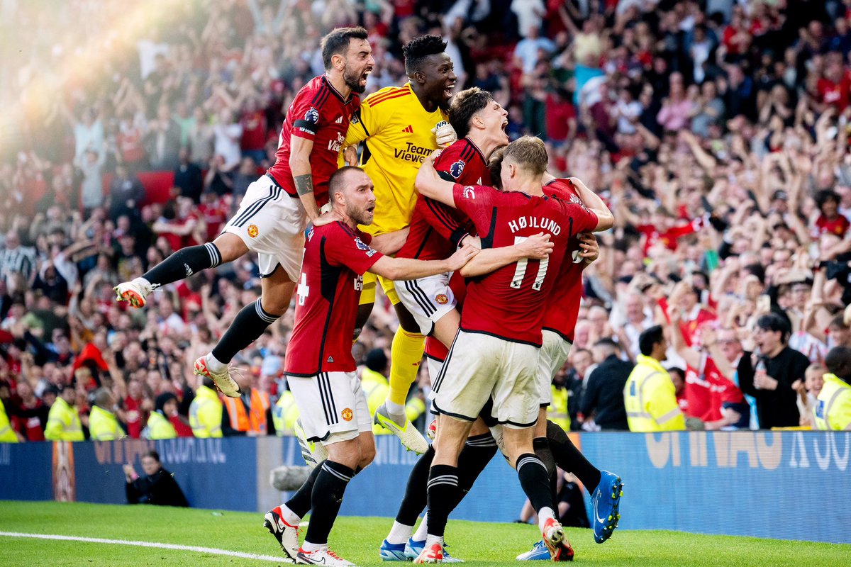 AndreyOnana's tweet image. It has not been the start to the season that we wanted. Very, very important victory, worth more than three points. We are @manutd. 
🦁💪🏾