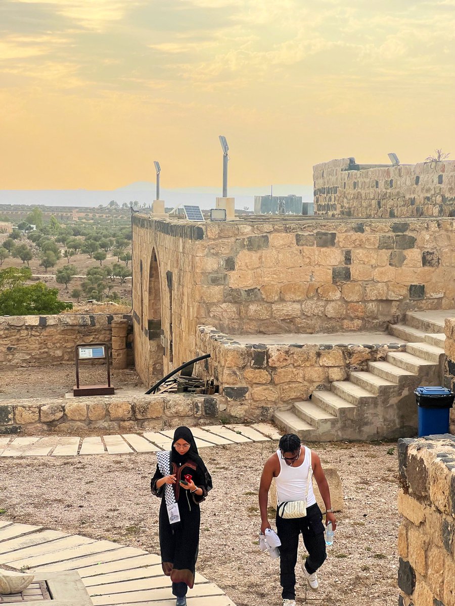StefGrbovic's tweet photo. 2 days ago I was in Gadara in the border between Palestine/#Israel, Syria and Jordan. In the first pic (on the left) Mayssem, a Tunisian climate activist told me clearly about why everyone should support the emancipation of #Palestine. A speech never as current as it is now… https://t.co/OHygvbgnK1