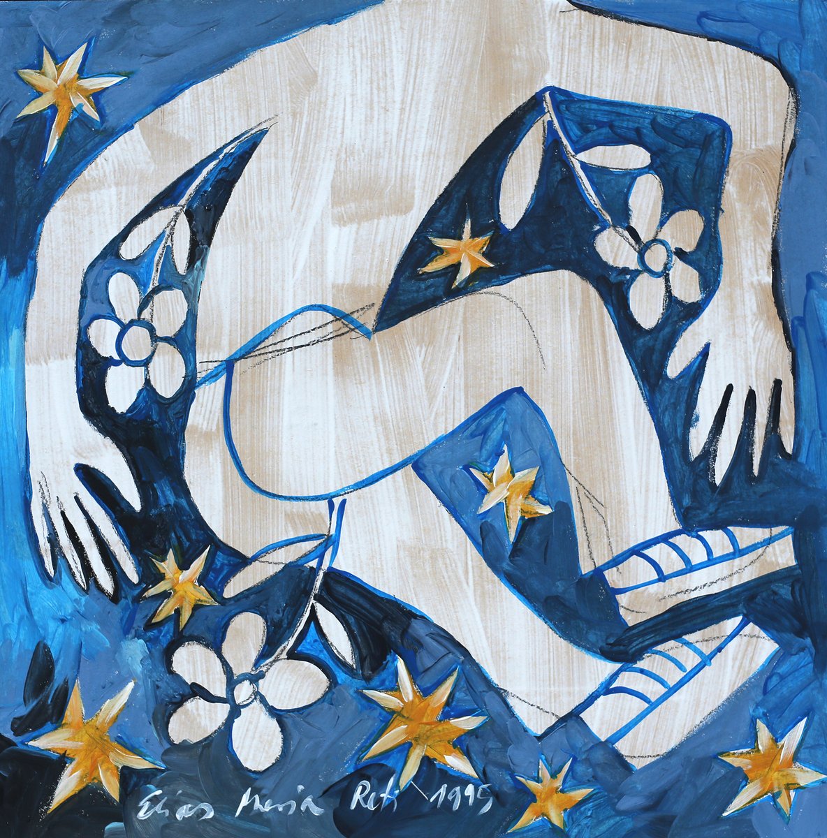 „Akzeptanz Nr. 14", Elias Maria Reti, 1995 #EliasMariaReti #Art #Artist #Painting #Astroism #Künstler #Astroismus #Gemälde #contemporaryartist #contemporarypainting #GermanArt #Reti #Maler #Painter #Germanartist #DeutscherMaler #arte #paint #Akzeptanz #Arte #Kunst #modernekunst