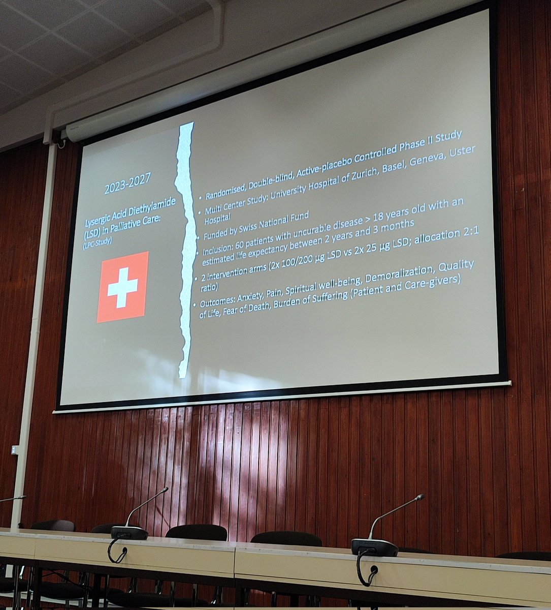 Georgia Chatonidi (@gchatonidi) on Twitter photo Insightful presentation by Dr. Sivan Schipper on #psychedelics use in #palliative care at the Psychedelics Society of Belgium (<a href="/BelgiumSociety/">Psychedelic Society Belgium</a>) #Symposium 2023. Insightful presentation by Dr. Sivan Schipper on #psychedelics use in #palliative care at the Psychedelics Society of Belgium (<a href="/BelgiumSociety/">Psychedelic Society Belgium</a>) #Symposium 2023.