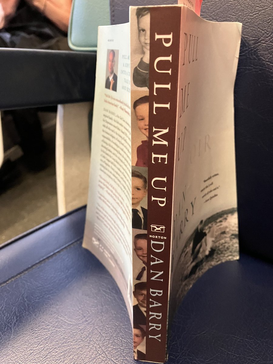 auntytem's tweet photo. @JohnHKingston @DanBarryNYT Have reclaimed the copy I gave my Mom & am going to re-read it for #lyrical #Mets #CatholicSchool #Catskills #Giuliani & #raspberrydrizzle nuggets 😊
“…He might be a journalist but he can’t stop singing.” — Frank McCourt 📚
I don’t think I noticed the spine @ the first read… https://t.co/4eS0M367ms