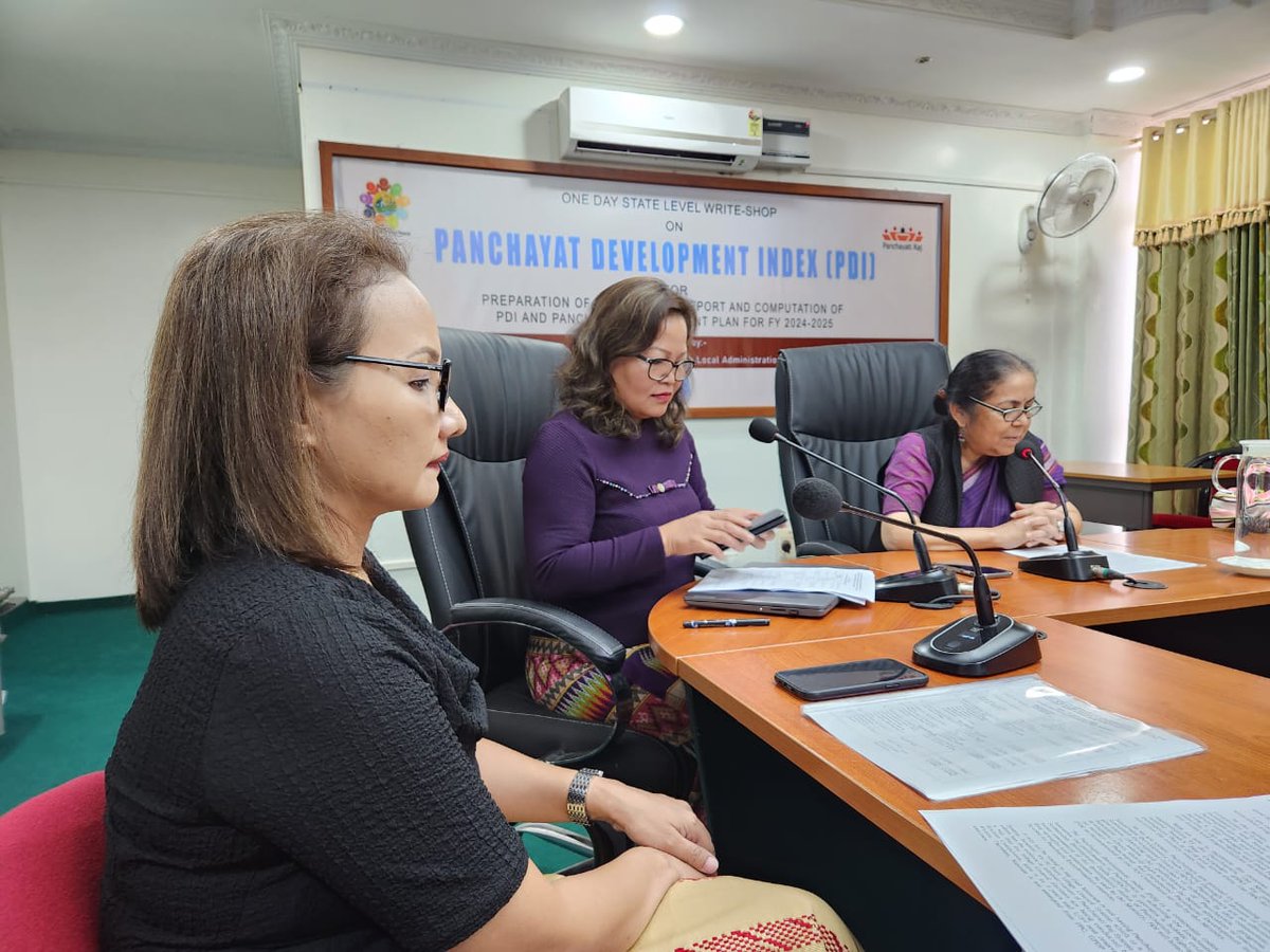 mopr_goi's tweet photo. Dr. Renu Sharma, Chief Secretary, #Mizoram and Shri Vikas Anand, Joint Secretary #MoPR graced one-day State level #Writeshop on #PDI for preparation of baseline report & computation of #PDI and #PDP (2024โ25) held at Secretariat Conference Hall, Aizawl, Mizoram on 6 October 2023. https://t.co/L5w3BcfWDv
