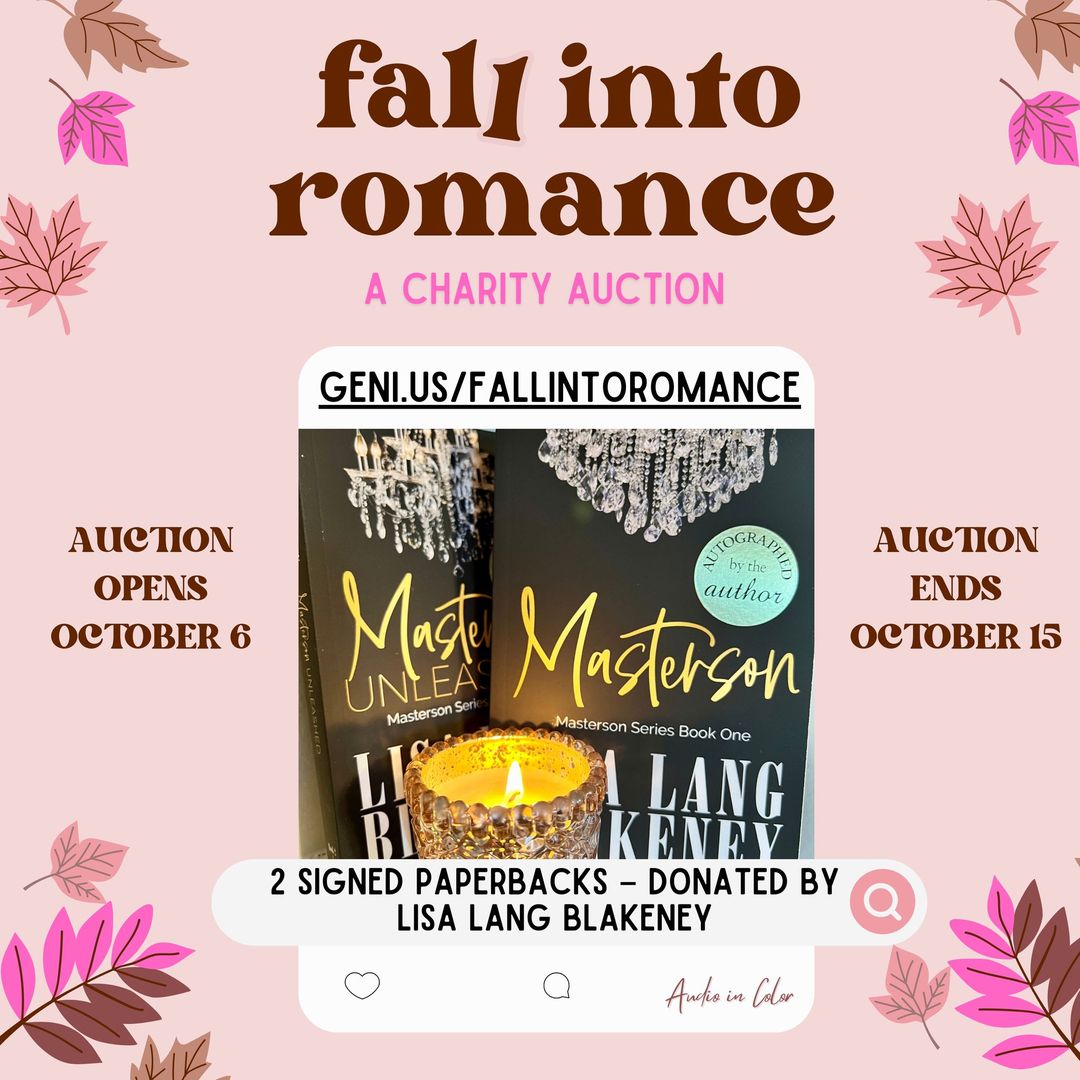 Support a great cause and get 2 steamy signed paperbacks from me! 😍app.auctria.com/Redirect/50833…