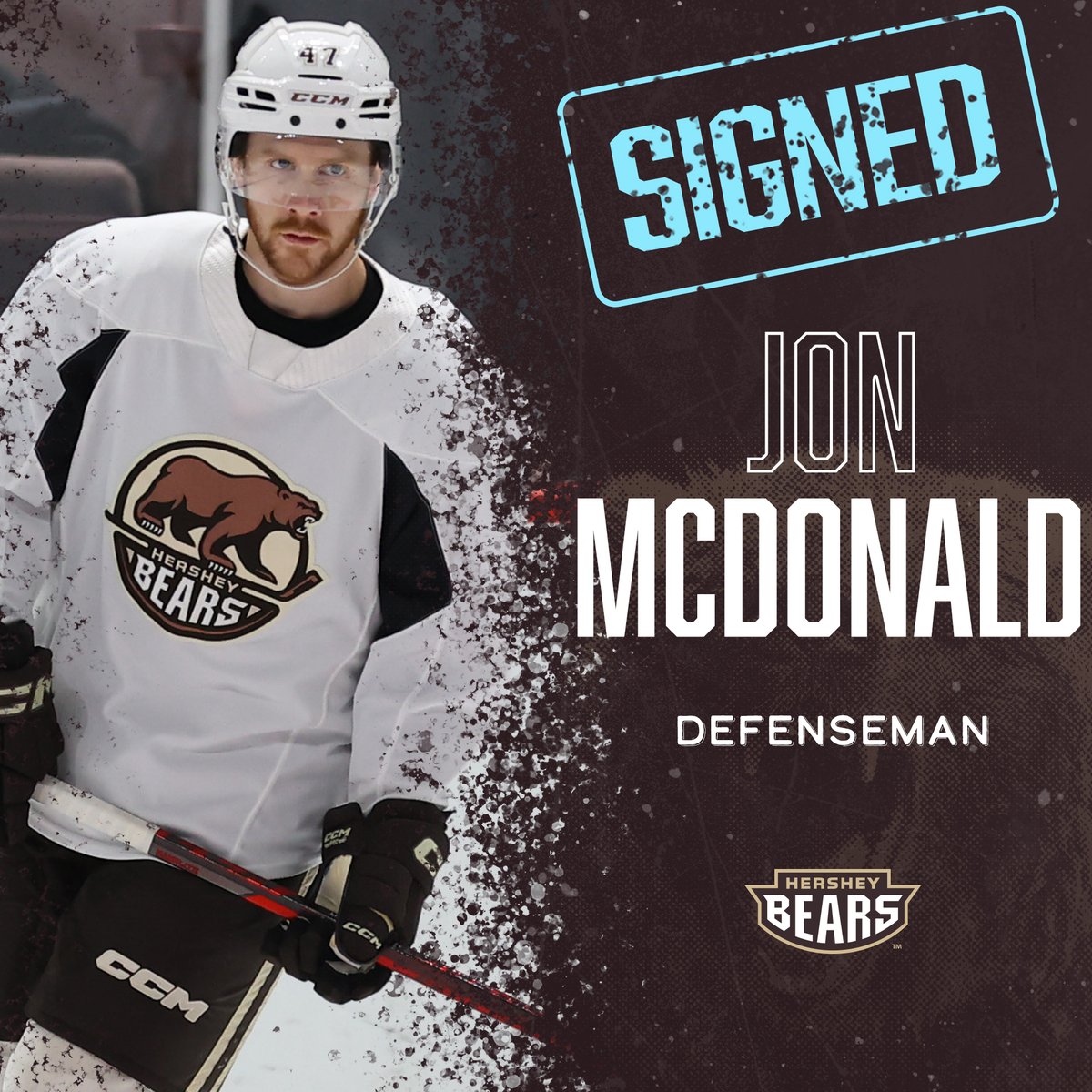 We've signed defenseman Jon McDonald to an AHL contract for the 2023-24 season. The rookie was originally signed to an ECHL contract by the South Carolina Stingrays.

📰 bit.ly/3LVQFaf