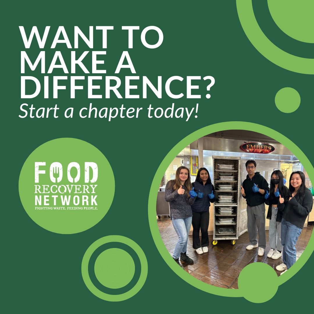 34M Americans face hunger in the U.S. every day. Let's end hunger together, fill out a new chapter application today!💡 . Sign up here to learn how to get started 👉 foodrecoverynetwork.org/students-feedi… . #fightfoodwaste #foodrecovery #foodrecoverynetwork #foodwaste #frn