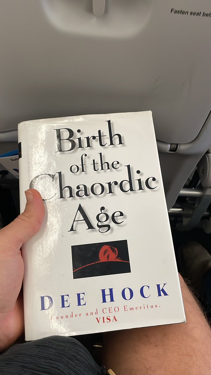 PresidentHODL's tweet photo. Thanks @Bonifii_JohnA for the incredible gifts… including the one below!
#DeeHock was way ahead of the times - a visionary.
If you haven’t read this book and you are an entrepreneur- I highly suggest it. https://t.co/Sd4Cos6LPw