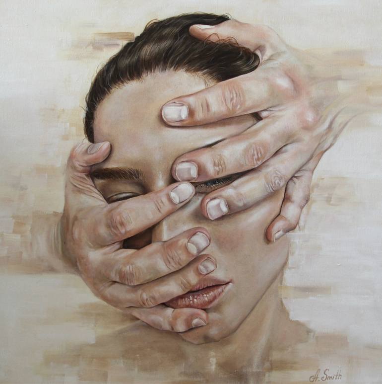 purpleluvrain's tweet photo. so delicately laid
unmasked feelings
hidden horrors
stain our canvases
betrayals of heart
can break the most
savage of us~

#SlamWords #75thEdition E9
#artwork "Trust" Anna Smith | Saatchi Art https://t.co/Tv5y1vwpSY
