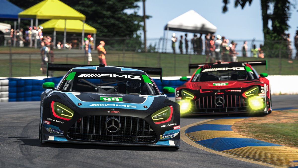 Mercedes-AMG Motorsport (@amgmotorsport) on Twitter photo #iRacing - Half-time at @roadatlanta. ⏳
#99 Mercedes-AMG E-Sports Team @apexracingteamare running in P3, followed by the #90 Mercedes-AMG E-Sports Team <a href="/URANOeSports/">URANO eSports</a> in P4.
5️⃣ hours to go! Keep it flat out. 🙌
📺 amg4.me/iRacing_Petit_…
#AMGEsports #WeNeverRaceAlone #AMG #iRacing - Half-time at @roadatlanta. ⏳
#99 Mercedes-AMG E-Sports Team @apexracingteamare running in P3, followed by the #90 Mercedes-AMG E-Sports Team <a href="/URANOeSports/">URANO eSports</a> in P4.
5️⃣ hours to go! Keep it flat out. 🙌
📺 amg4.me/iRacing_Petit_…
#AMGEsports #WeNeverRaceAlone #AMG