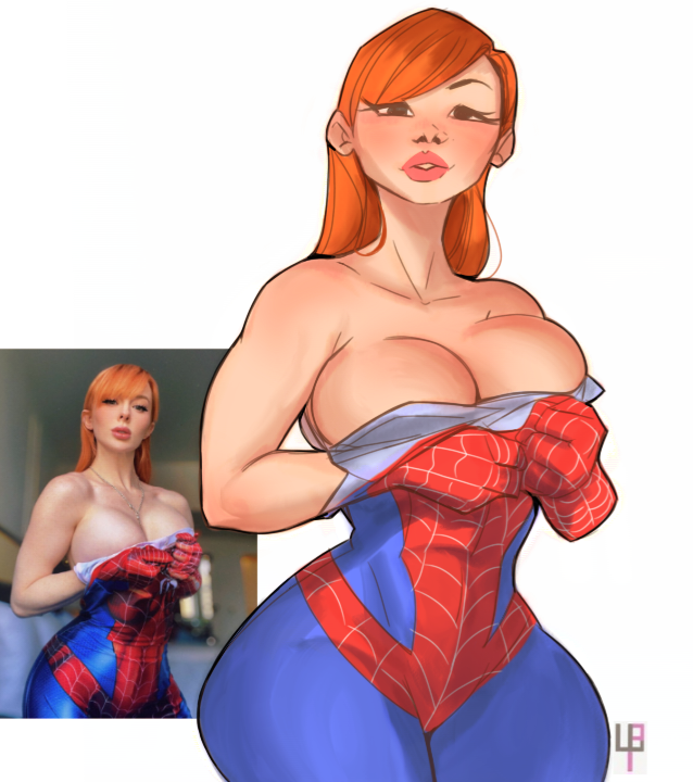 PhelippeTom's tweet photo. ✍️🎨 ref: @JennaLynnMeowri 

#SpiderMan #girl #cartoon #art #drawing #digitalpainting https://t.co/0unWzTPcqM