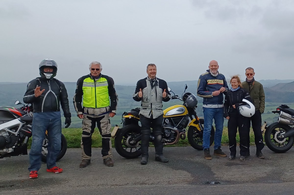 Great tour today, love the fact I get to meet such fabulous folk.  Great weather and some lovely coffee breaks, we do have great cafes in the peaks. 🏍 ☕️ ⛰️ #motorcycles #motorcycletourguide #peakdistrict #SaturdayVibes