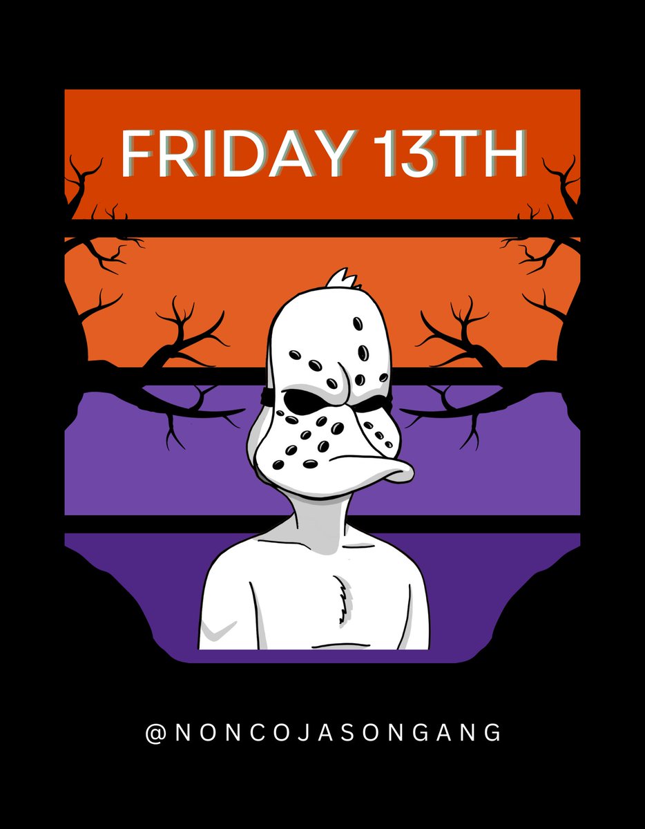Whose here active on the weekend?? 👀

Have you heard about our #FridayThe13th <a href="/NoncoDucks/">Nonconformist Ducks</a> #JasonMask raffle for .01 ETH/WETH?

What about our #JasonFight to win an exclusive #JasonMask??

And last but not least, if you don't own a #JasonMask - what are you waiting for? 🦆🔪