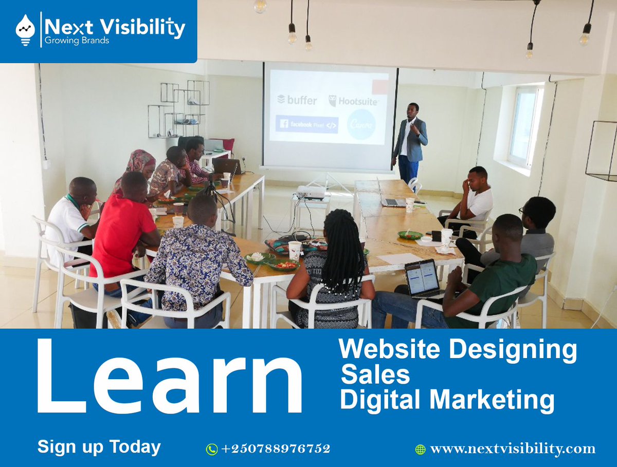 NextVisibility's tweet photo. Due to the request from our friends at #NextVisibility,  we decided to add #WordPress website designing in our training courses. Call/WhatsApp us on +250788976752 to learn more https://t.co/W8fG89qTtZ
