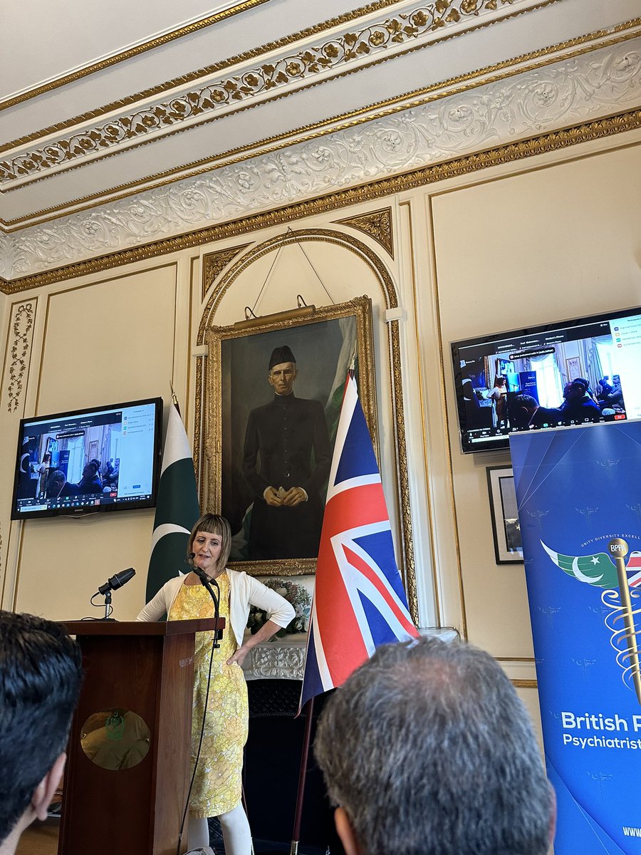 <a href="/ahmedhankir/">Professor Ahmed Hankir</a> was inspirational as always along with other great range speakers who do amazing altruistic work at the <a href="/BPPA_Official/">British Pakistani Psychiatrists Association</a> event <a href="/SaimaNiaz8/">Dr Saima Niaz</a> <a href="/DrShahidLatif/">Dr Shahid Latif</a> <a href="/TrudiSene1/">Trudi Seneviratne OBE 🌠</a> <a href="/aluzri1/">Mohammed Al-Uzri</a>