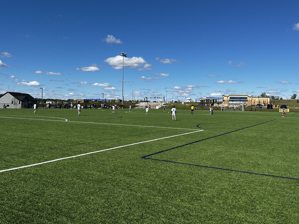 Kickoff with the 11’s vs ⁦@KCSGECNLRL⁩ at MO Rush, field 1