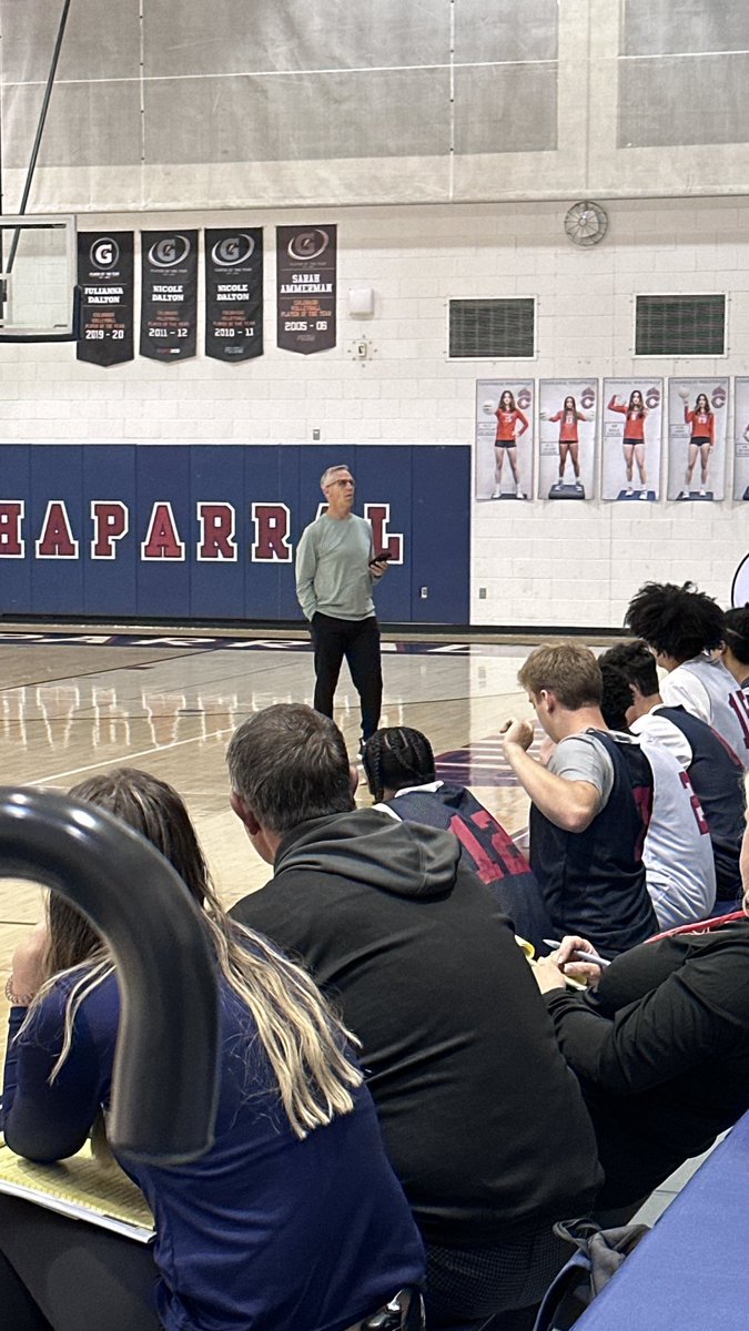 Thanks @CoachMikeDunlap for leading and giving our #copreps coaches great insight at our @CHSCA coaching clinic.