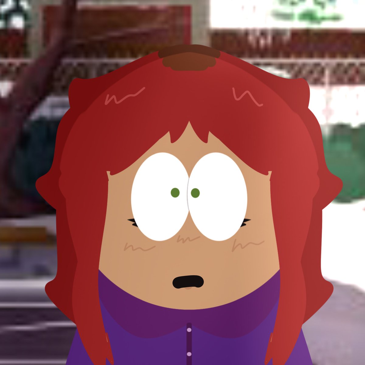 RedMxArthur's tweet photo. [Red seemed surprised when Heidi bumped into her]

“Hey- watch wh- wait…Heidi?“

[She smiled a bit]

“Hey, Heidi! I didn’t expect to see you here either!! Haha!” https://t.co/wwn1cFrALV
