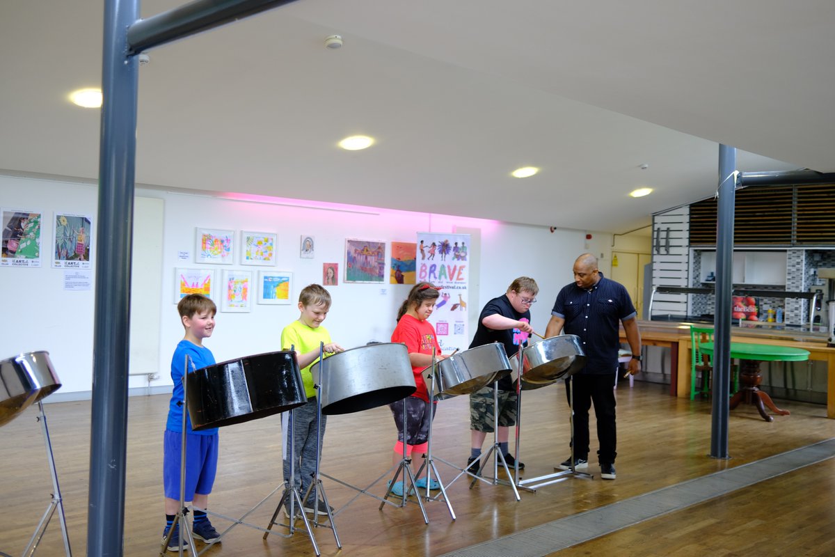 balbirdance's tweet photo. A lovely day volunteering for Brave Festival by @SwirlEducation @Kala_Sangam A celebration of Black Roots and Voices for all the family and different cultures coming together with a great turn out @theleapbd Highlight was Jreena Green Charleston Workshop https://t.co/YT18yCe1tn https://t.co/g7waRs4DAy