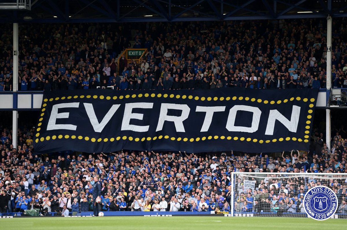 Our Wembley '66 inspired banner, on display in the Gwladys Street before a match towards the end of last season.