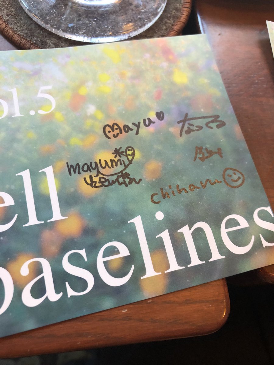 tknlpande's tweet photo. 昨日持っていたthe paselines のテープはカジヒデキさんとadvantage lucy石坂さんに託しました!
#thepaselines https://t.co/g6mol1CRij