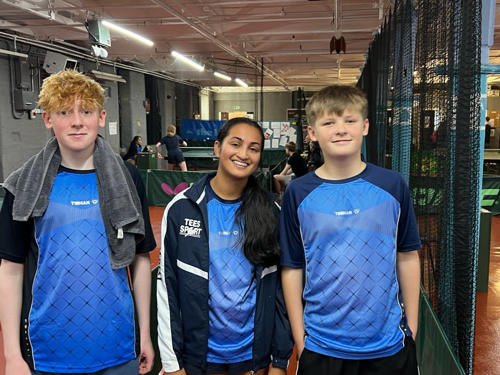 A mixed day at the National Junior League today. 1st team win 4 and draw 1 to finish top of the division. David also finished 2nd in the averages with 90%. The second team lost all 5, but close games. Ally staring with 50%. 

Detailed info found here: …al-leagues-heckmondwike.ttleagues.com/league/2620
