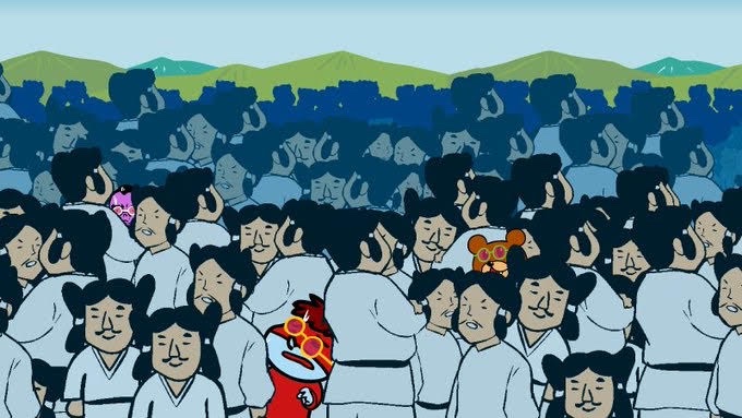 「crowd」 illustration images(Latest｜RT&Fav:50)