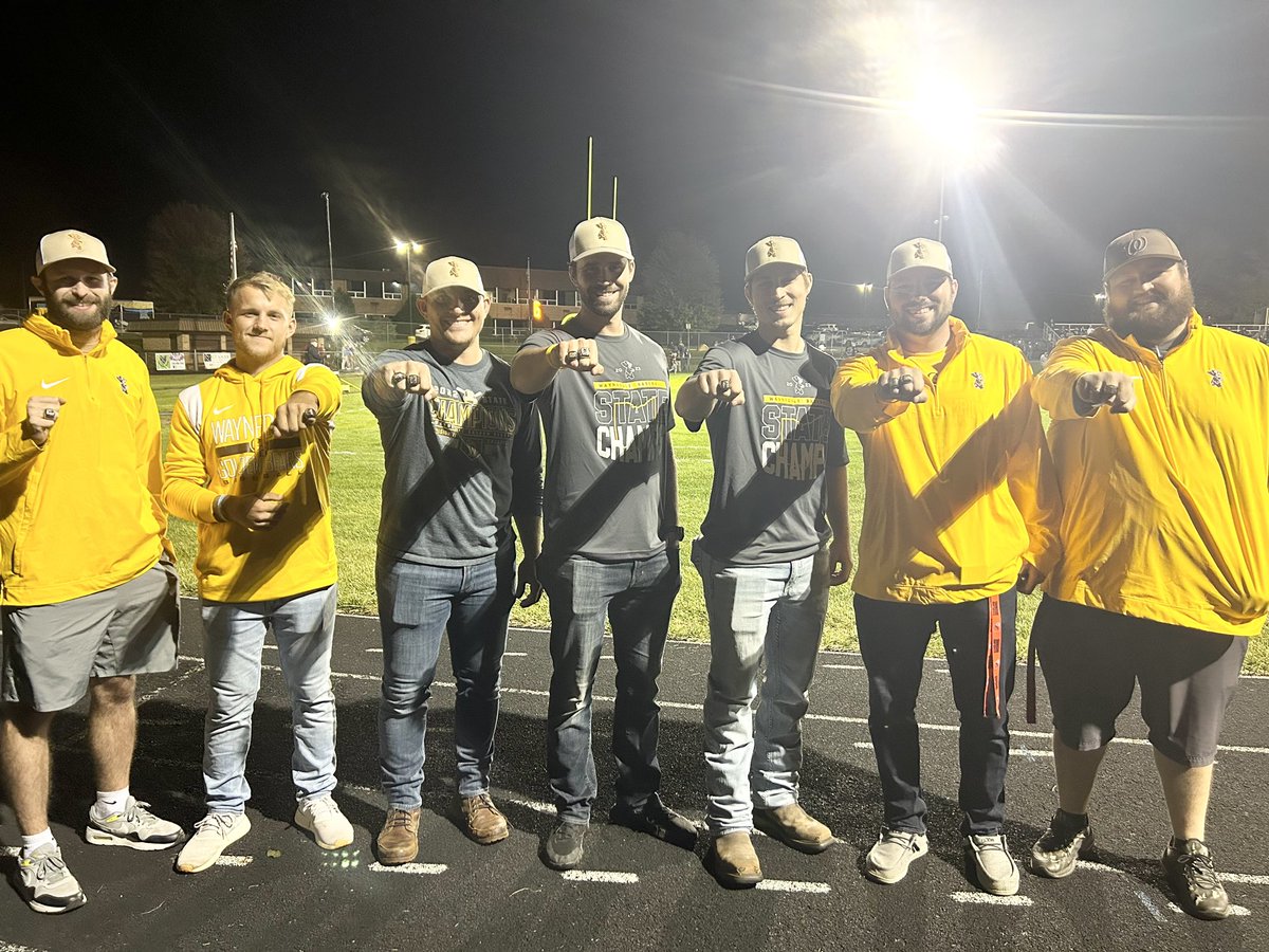 Waynedale Baseball (@waynedalebsb) on Twitter photo Huge THANK YOU to the Waynedale Athletic Booster Club for getting the team rings the past two years. Special experience for the players and coaches, thank you! #RingSZN #Back2Back #StateChampions 💍💍🏆🏆 <a href="/WaynedaleSports/">Waynedale Athletics</a> Huge THANK YOU to the Waynedale Athletic Booster Club for getting the team rings the past two years. Special experience for the players and coaches, thank you! #RingSZN #Back2Back #StateChampions 💍💍🏆🏆 <a href="/WaynedaleSports/">Waynedale Athletics</a>
