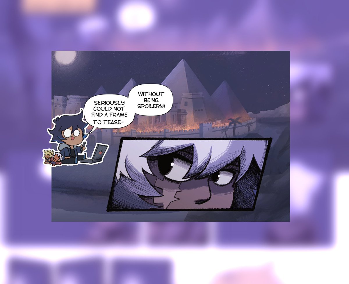Kamy2425's tweet photo. Preorders for the @ThievesZine ARE LIVE!!! GO CHECK IT OUT!!! https://t.co/zQONRQg0Ni

I worked on an 8-page comic (4 pages if count front and back) and...2 STICKERS! Really excited for this zine! And it was so AMAZING working with so many talented people! 🥹 https://t.co/3v8bBdxint