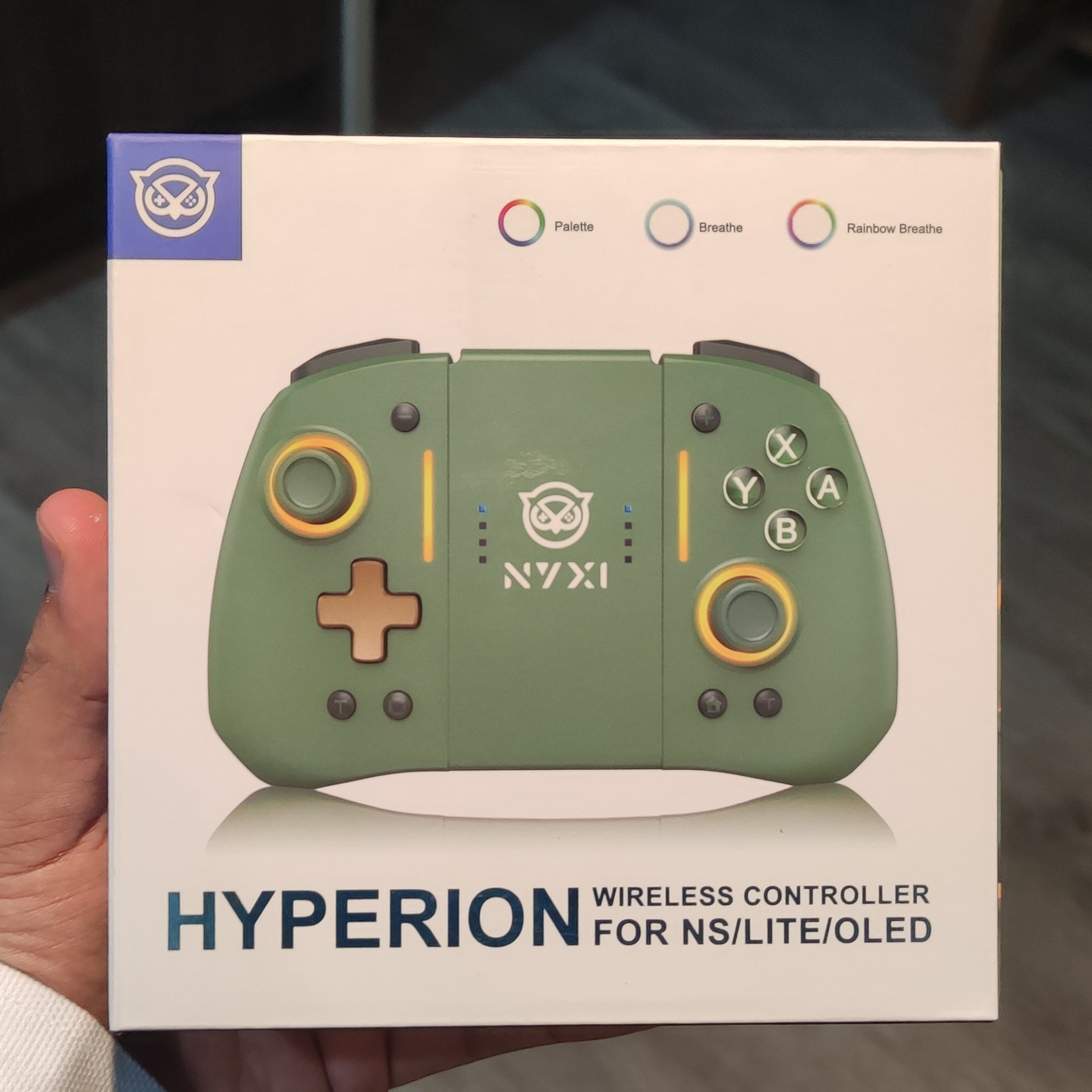 Nyxi Hyperion Joypad Unboxing & Demonstration, Nintendo Switch, game  controller