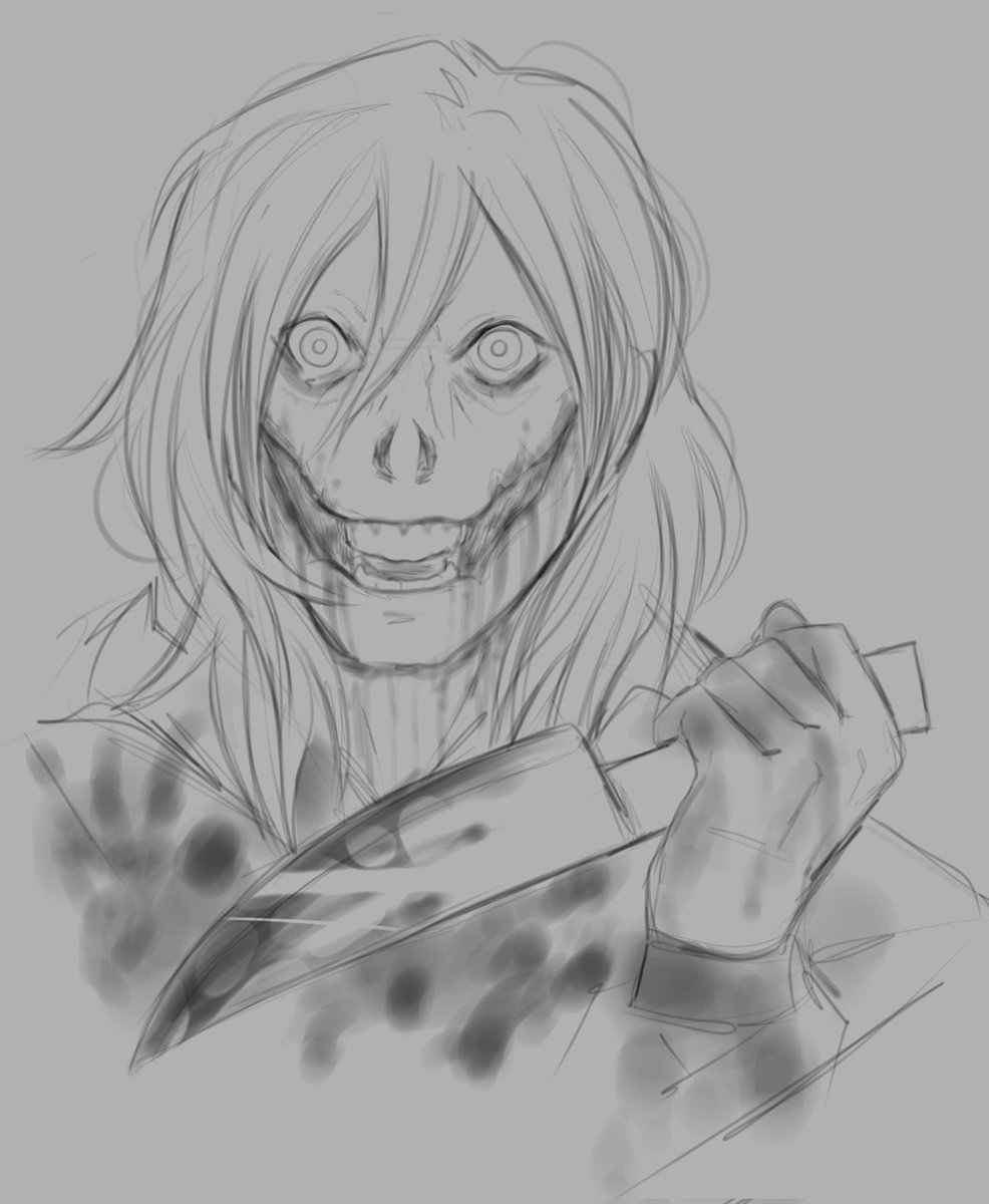 LocalParanorma1's tweet photo. Joff 
#creepypasta #slenderverse #jeffthekiller #JeffreycHodek #fanart https://t.co/UEHpW0WFFP