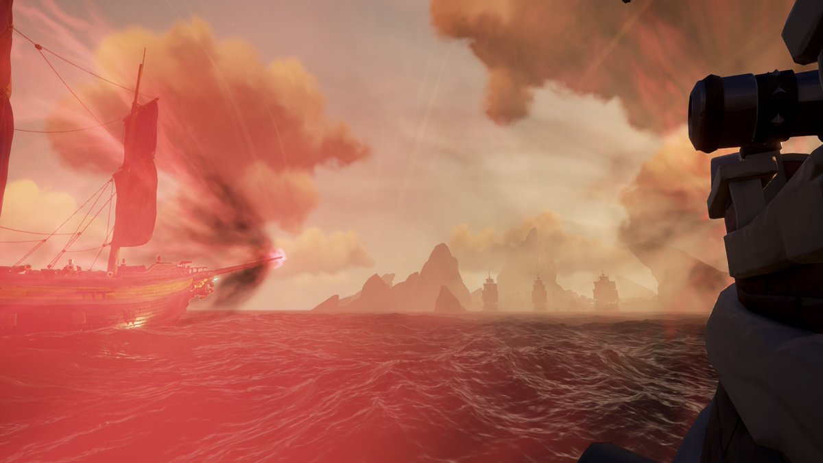 The official teaser for the 
#BeMorePirate project we’ve been working on for the past few months,
Athena’s Fortune VS Reaper’s Bones
War for the Shores of Gold

This is a Cinematic film entailing the events of the Athena’s Fortune retaking claim to the Golden Throne from the