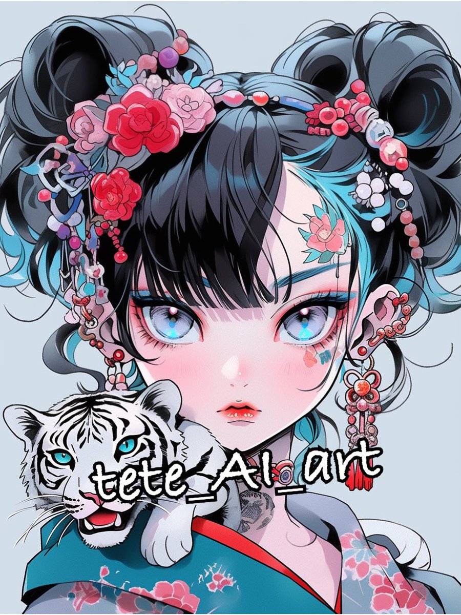 tete_AI_art's tweet image. おはようございます·͜· ︎︎ᕷ
新コレクション【Tete&apos;s toy box】をワクワクしたおもちゃ箱にしたいので、今日から毎日リストしていきます😍
今日は⬇️の作品を3MATIC・10枚限定で🐯💗
色々試していきたいなと思ってます✨️

では、今日もステキな1日をꔛ🤍☺︎.*･ﾟ

#AIイラスト #tete_AI_art