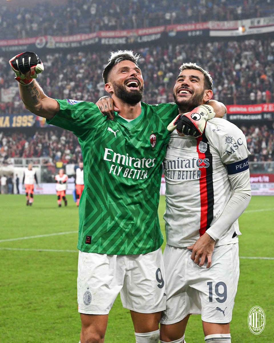No, it wasn't a dream. Yes, it really did happen 😄

#GenoaMilan #SempreMilan