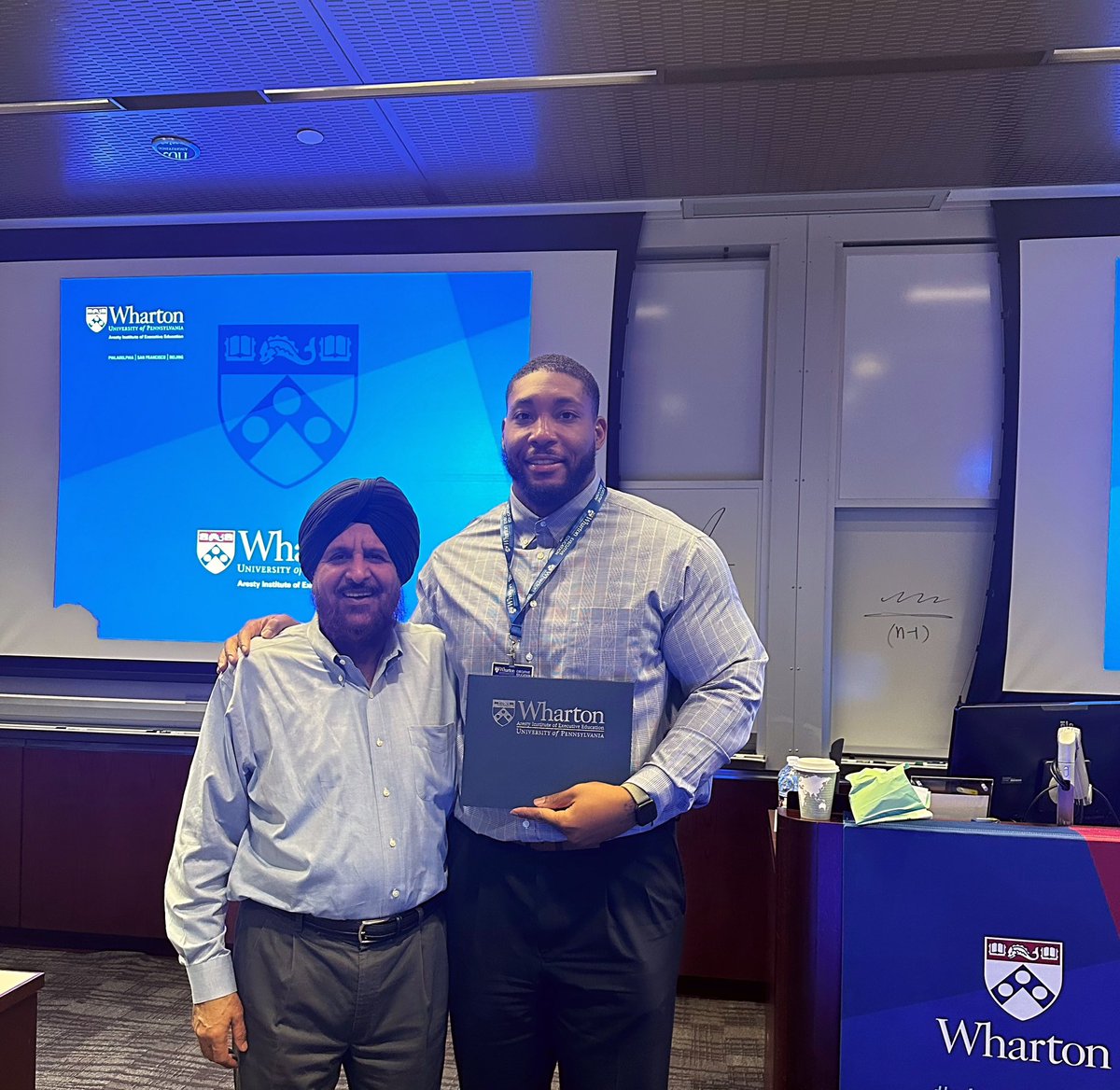 Grateful for the invaluable insights on strategic marketing and pricing I've gained from Professor Raju and many of my classmates at @Wharton I look forward to returning to campus to deepen my knowledge about the world of business.