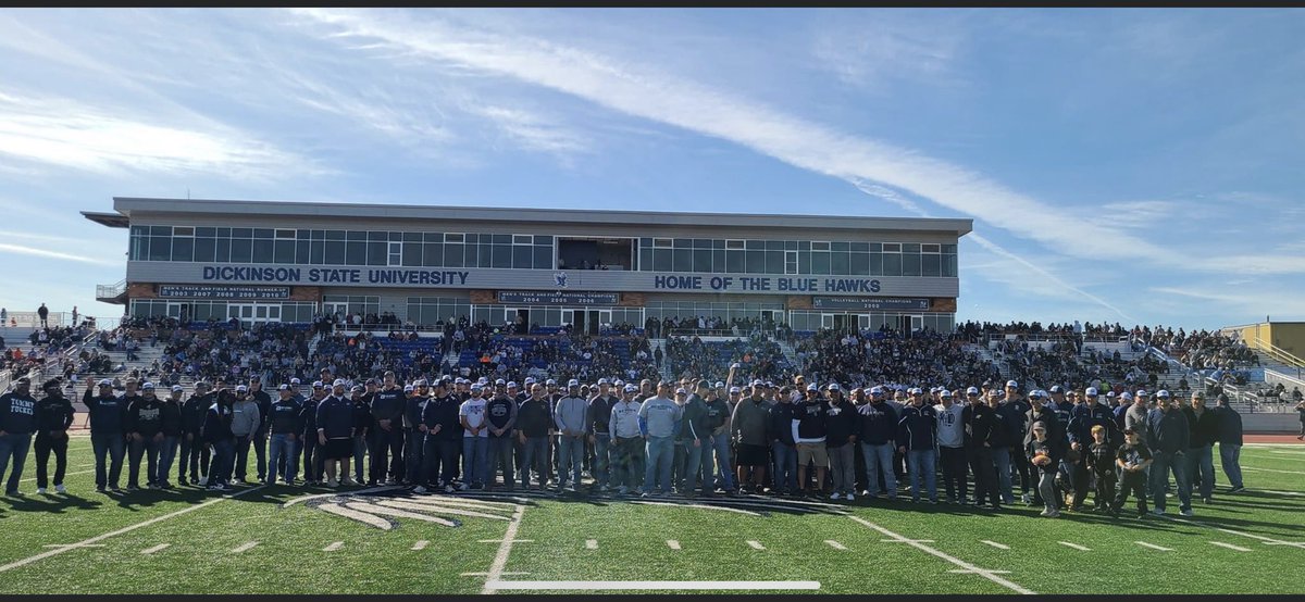 CoachPStanton's tweet photo. Homecoming 2024. Dickinson State is a special place! https://t.co/nTI8Xz993R