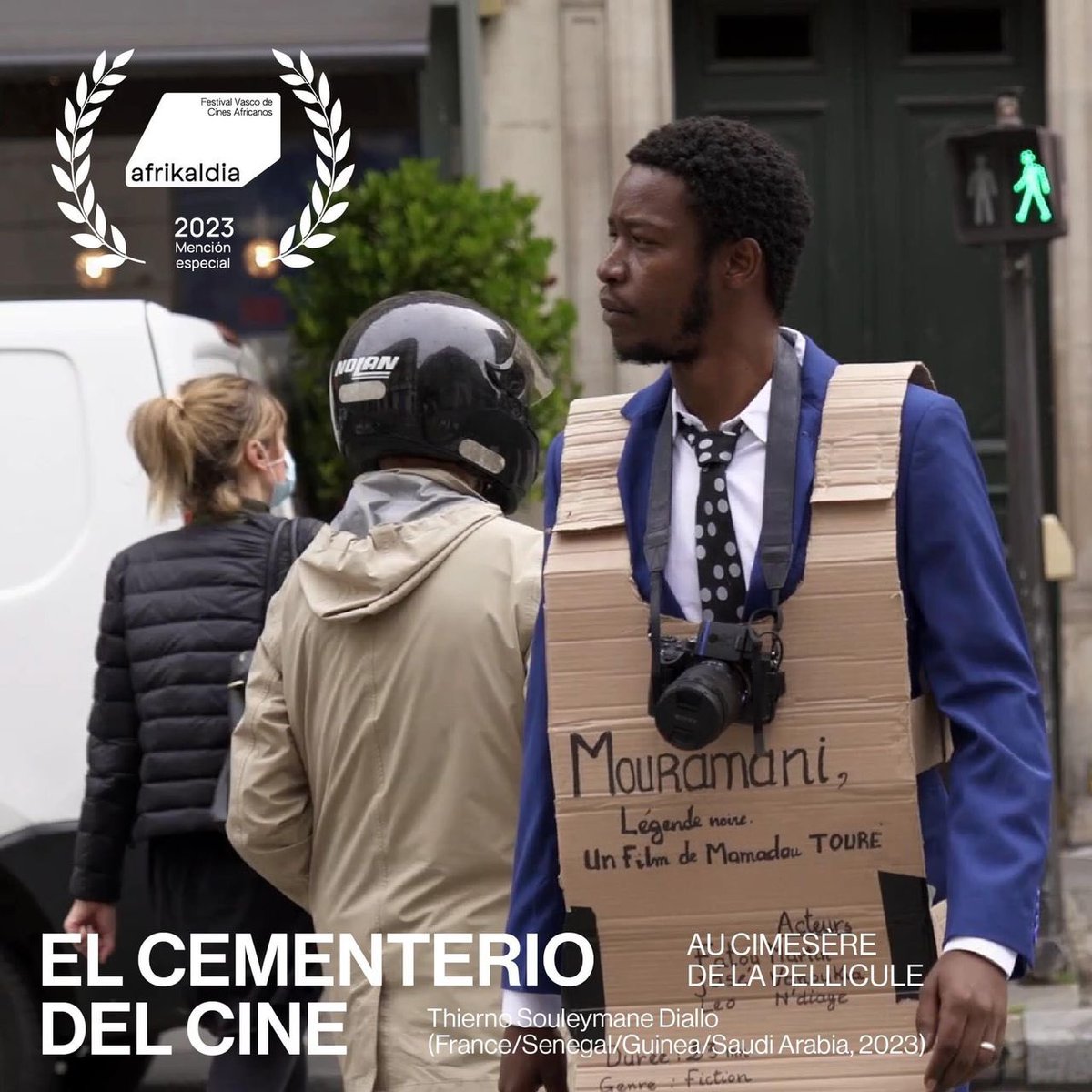 LamineGuirassy's tweet photo. Au cimetière de la pellicule - The cemetery of cinema gagne la mention spéciale au Festival de ciné africanos Afrikaldia 2023 en Espagne https://t.co/vsUISaRg0b