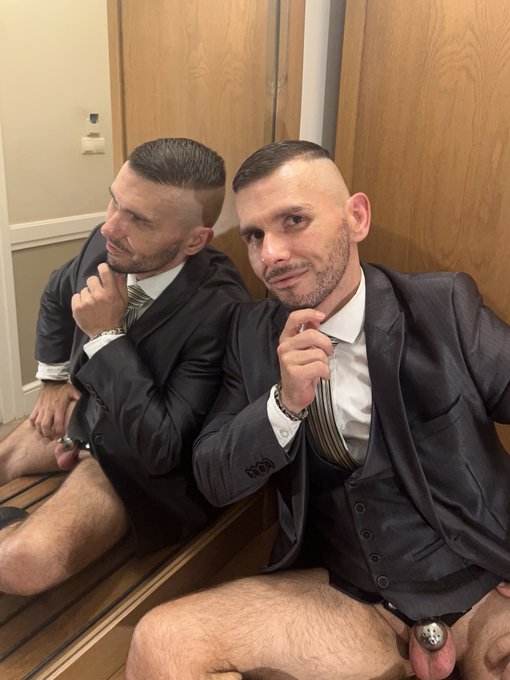 Business dinner with locked dick  / celebrating the #locktober2023 in style  @werther1_men  #locktober<a href="/tag/chastity"class="tags"><span>#chastity</span></a><a href="/tag/necktie"class="tags"><span>#necktie</span></a><a href="/tag/socksfetish"class="tags"><span>#socksfetish</span></a><a href="/tag/lockedcock"class="tags"><span>#lockedcock</span></a><a href="/tag/locktober"class="tags"><span>#locktober</span></a>