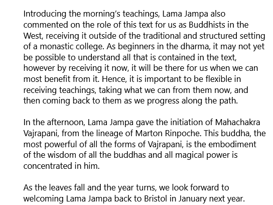 Sakya Buddhist Centre Bristol tweet media