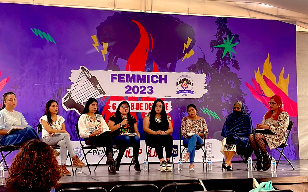 LibresMorelia's tweet photo. Asiste al festival feminista de Michoacán #femmich #feministas 💜 Hoy SÁBADO 7 de Octubre y mañana 8 de octubre de 12 a 7 pm https://t.co/3XgH5Z5fXL