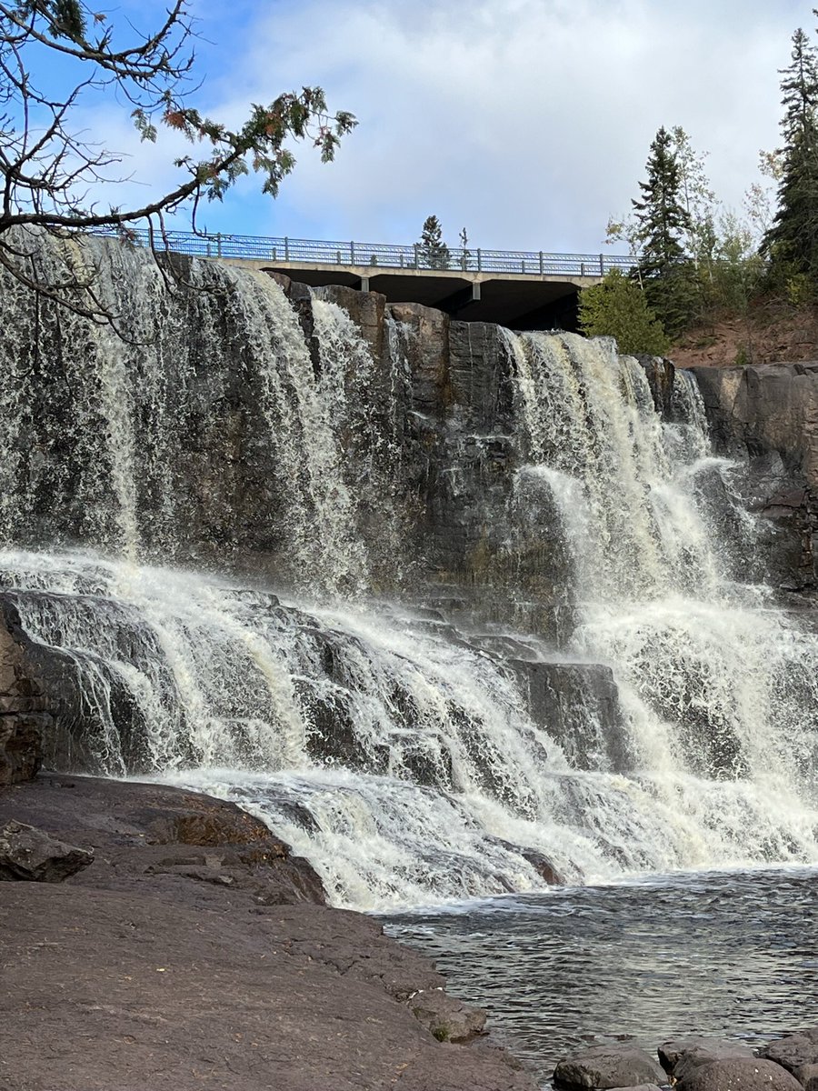 Great day at Gooseberry Falls State Park