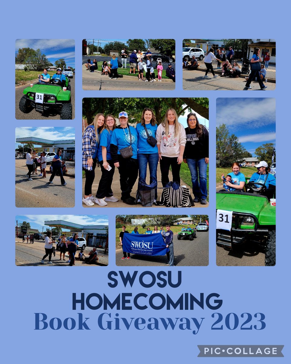 SWOSU_DOE's tweet image. It was so great to see all the smiles from children, parents, and grandparents when they realized we were giving away books! We gave over 265 children&apos;s books!! Special thanks to SCEC, OAEA, and all who helped and donated books. 🥰 #earlyliteracymatters