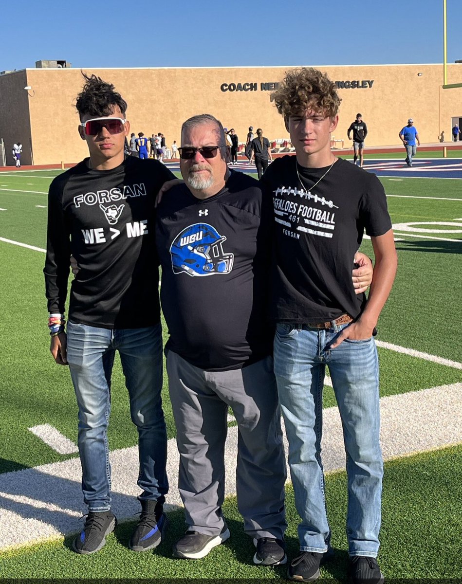 Had the pleasure meeting these two amazing young men. Forsan nation you can be proud and guys thanks for coming visit. Go Pioneers!