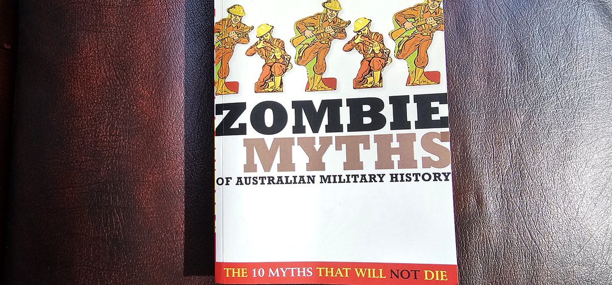 surprisepodcast's tweet photo. Just about to record the second #podcast ep for Training on the #Kokoda track. Very glad I found Prof Craig Stockings brilliant chapter in Zombie Myths. A great contrast with the excellent work of LT GEN Iven Mackay in preparing a Div for Battle. #6thDivision #training #PME https://t.co/Uzzrmcj9Kf