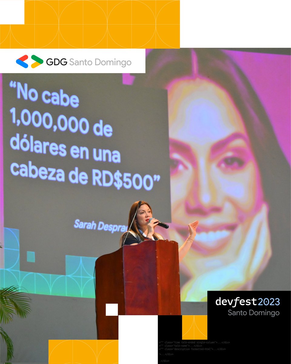 💰 Inversiones Tech-Savvy: Potenciando tu dinero como tecnólogo.⁣
⁣
📍#UNPHU⁣⁣⁣⁣
.⁣⁣⁣⁣
.⁣⁣⁣⁣
.⁣⁣⁣⁣
#devfest #devfest2023 #devfestsantodomingo #empleos #tech #appdevelopment #angular #coder #developer #development #gdg #html #javascripts #linux #santodomingo