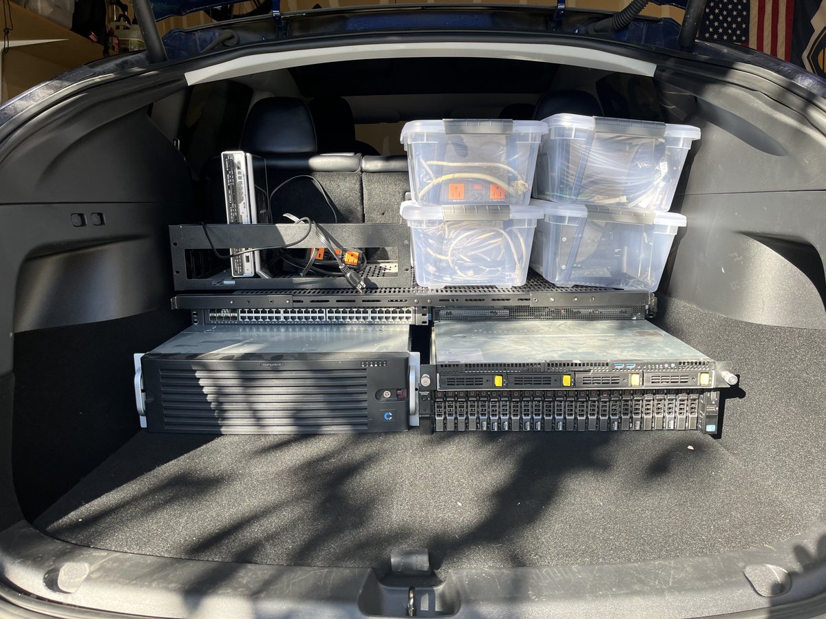 SAINTCON's tweet photo. It’s HomeLabs Community staging day! Anyone recognize some of their favorite gear making a return? And do we see some new faces in there? https://t.co/jA4cq6LbfR