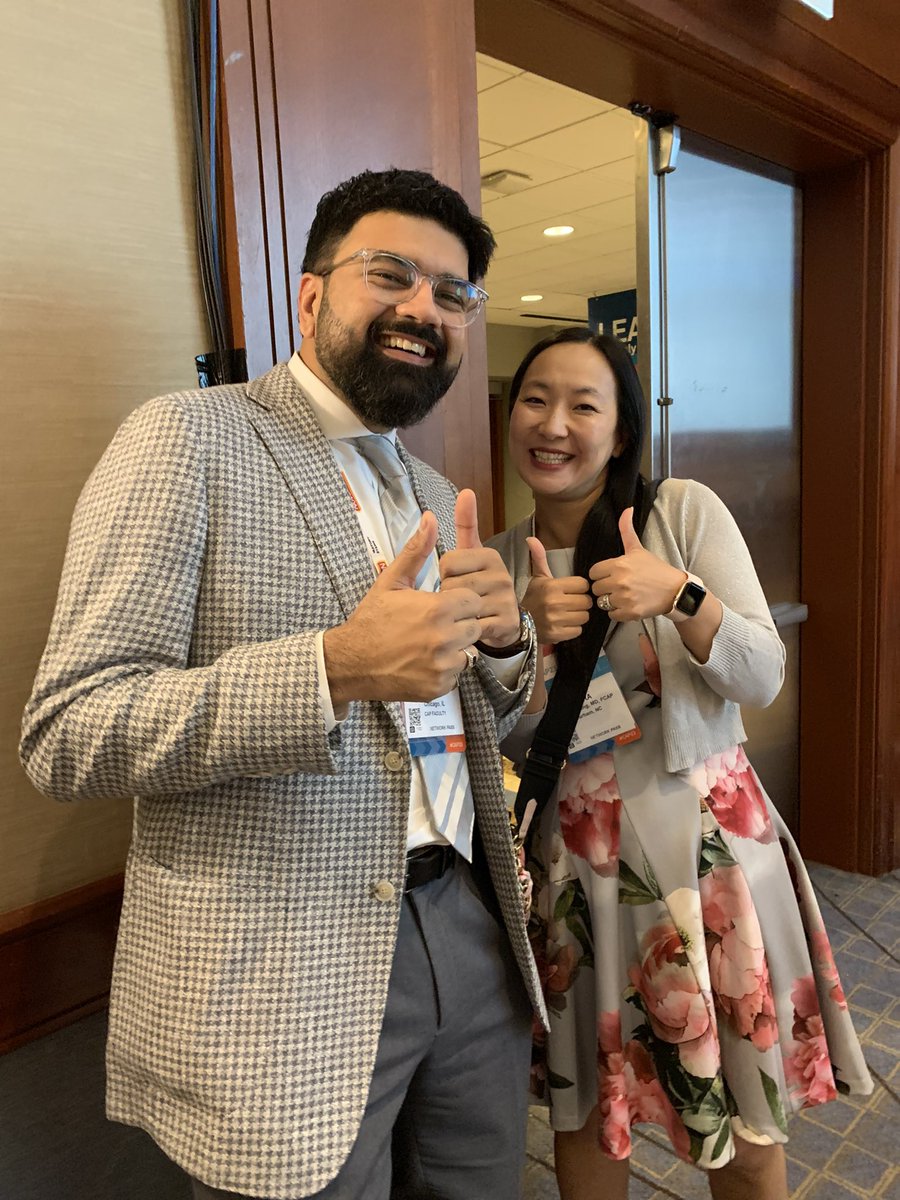 Janiranavarro's tweet image. #PathX Royalty 👑 
Always happy to see @Sara_Jiang and @KMirza at the RFEC #pathology #PathTwitter  #MyPathFamily #CAP23