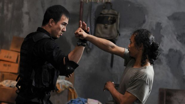 BeyondFest's tweet photo. Down to the last few tix for the North American premiere of Gareth Evans' personal 4K restoration of his action-epic-all-time-banger, THE RAID. 
10:15, Aero Theatre presented by @neonrated. 
Get tix @am_cinematheque .com https://t.co/Oo1dBAKiO7
