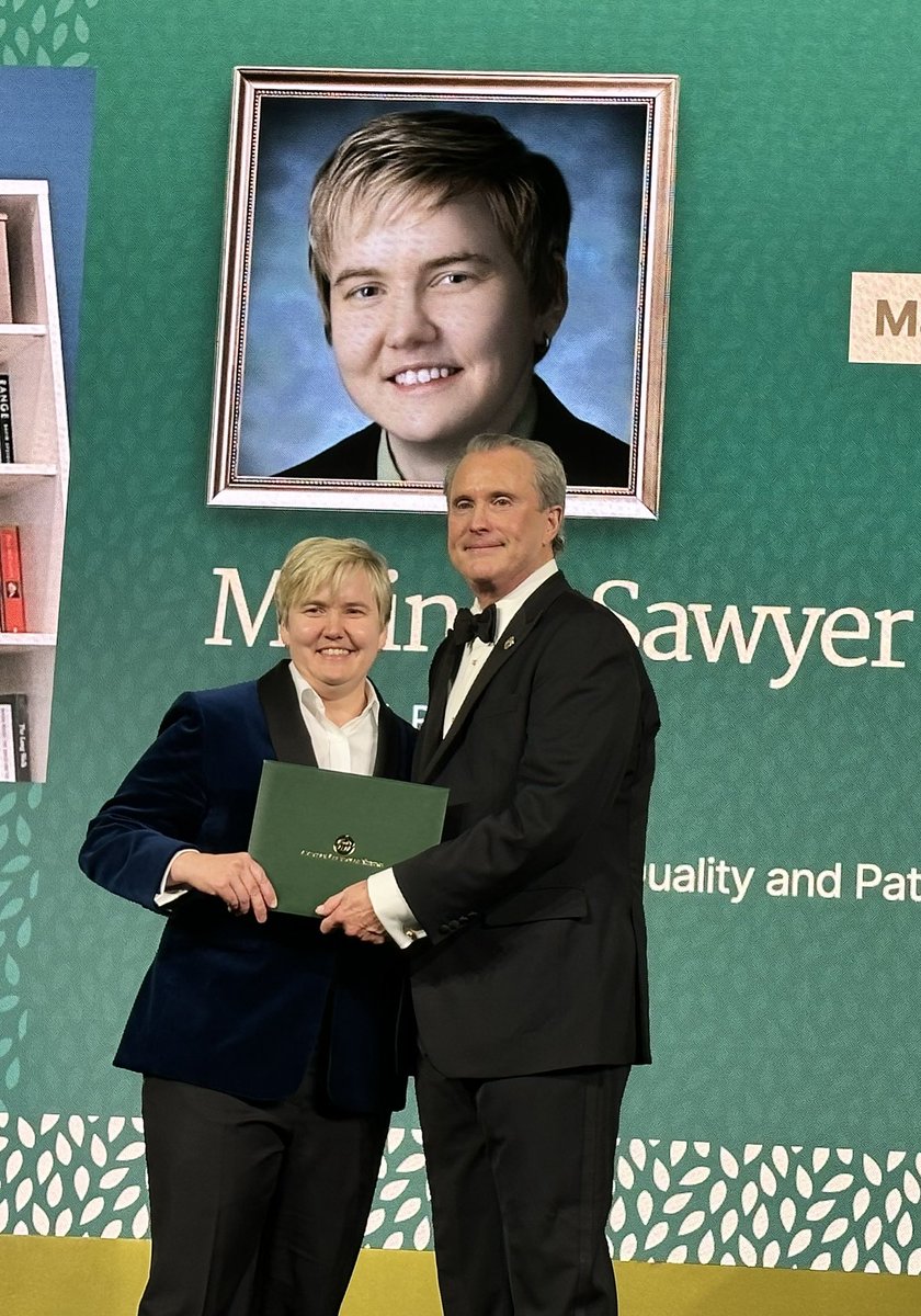 Melinda Sawyer, congratulations!! <a href="/AAN_Nursing/">American Academy of Nursing</a> <a href="/JHUNursing/">Hopkins Nursing</a>